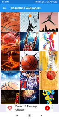 Basketball HD Wallpapers android App screenshot 5