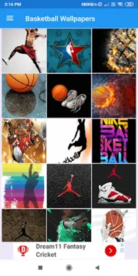 Basketball HD Wallpapers android App screenshot 7